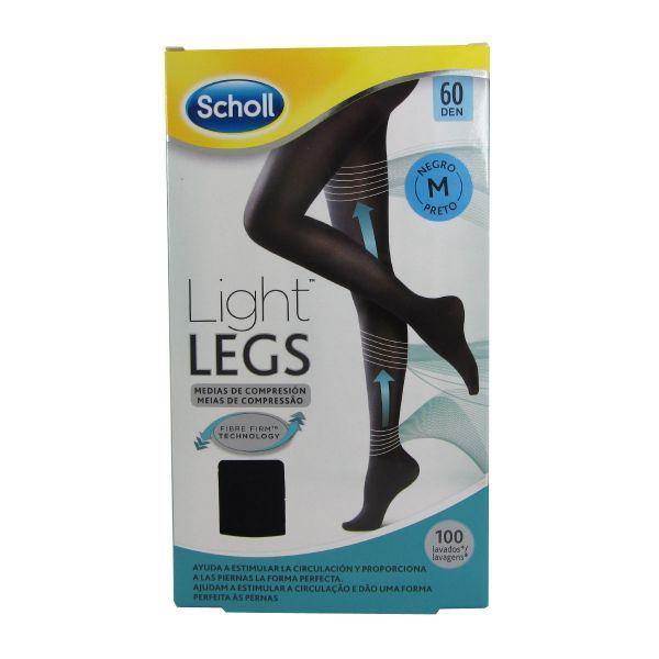 Scholl Light Legs Coll Comp 60den M Preto - Farmácia Saldanha