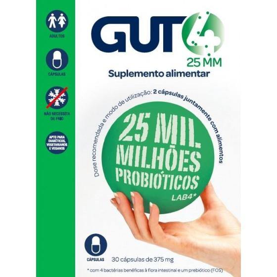 Gut4 25mm Caps X30 cáps(s) - Farmácia Saldanha