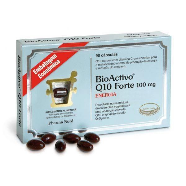 Bioactivo Q10 Forte 100mg Capsx90 cáps(s) - Farmácia Saldanha