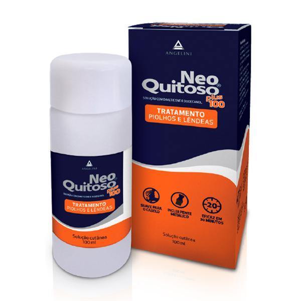 Neo Quitoso Plus Sol Cut Piolhos Lend100ml - Farmácia Saldanha