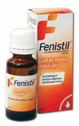 Fenistil, 1 mg/mL-20 mL x 1 sol oral gta - Farmácia Saldanha