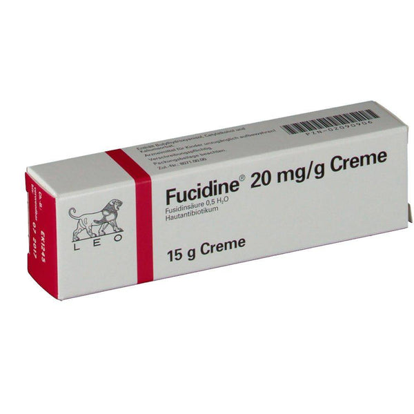Fucidine, 20 mg/g-15 g x 1 creme bisnaga - Farmácia Saldanha