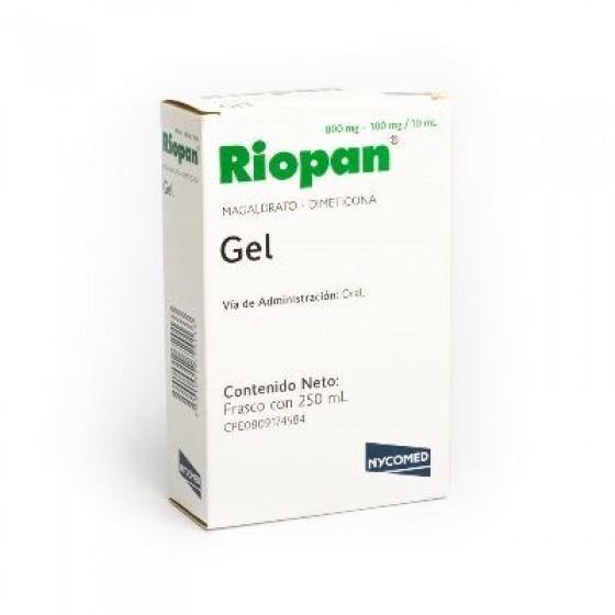 Riopan, 800 mg/10 mL x 50 gel oral saq - Farmácia Saldanha