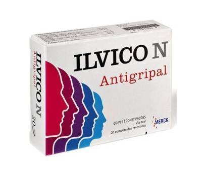Ilvico, 250/3/10/36 mg x 20 comp rev - Farmácia Saldanha