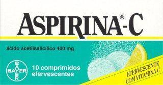Aspirina C, 400/240 mg x 10 comp eferv - Farmácia Saldanha