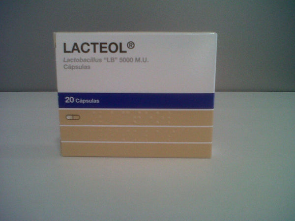 Lacteol, 5000 MU x 20 cáps - Farmácia Saldanha
