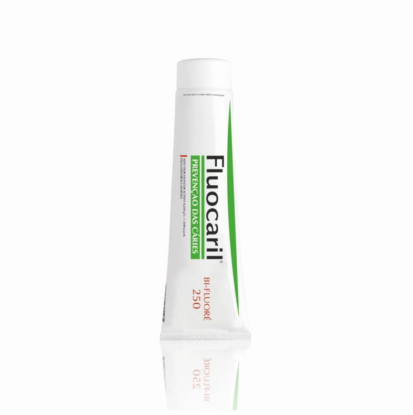 Fluocaril Bi-Fluoré 250 (125 mL), 2,5/7,6 mg/g x 1 pasta dent - Farmácia Saldanha