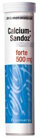Calcium Sandoz Forte, 875/1132 mg x 20 comp eferv - Farmácia Saldanha
