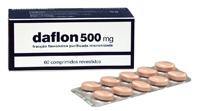 Daflon 500, 500 mg x 60 comp rev - Farmácia Saldanha